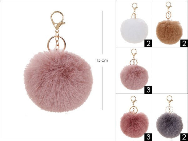 Pom-Pom Keychain