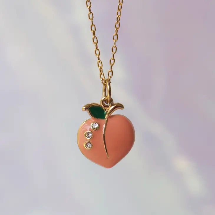 Peach Necklace