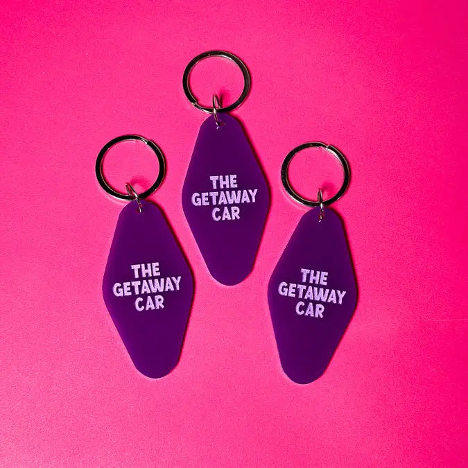 The Getaway Car Keychain