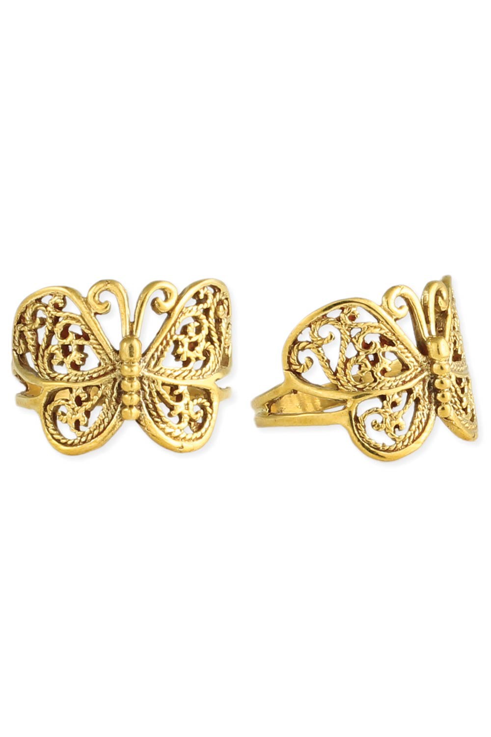 Filigree Butterfly Ring