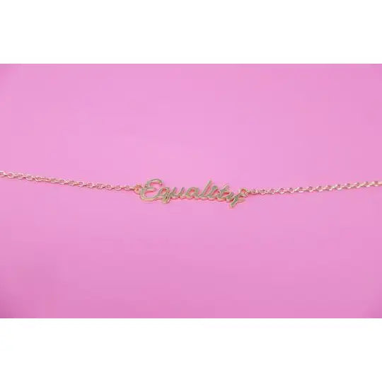 Equality Necklace