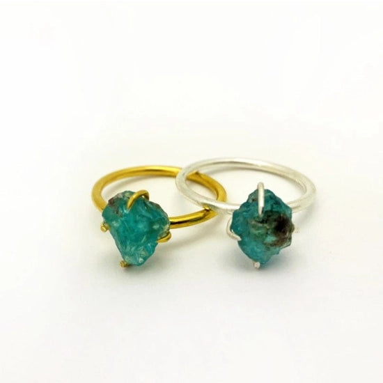 Fluorite Stone Ring