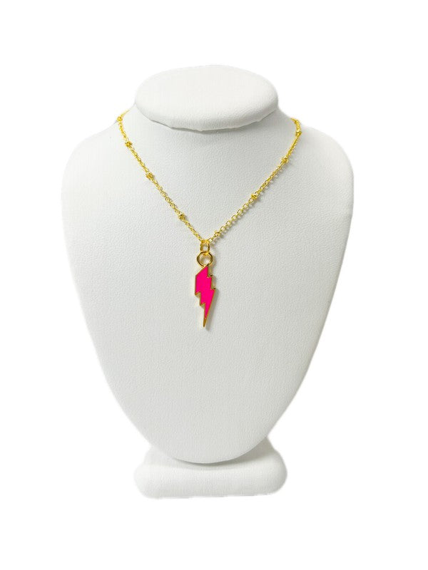 Mini Lightning Bolt Necklace